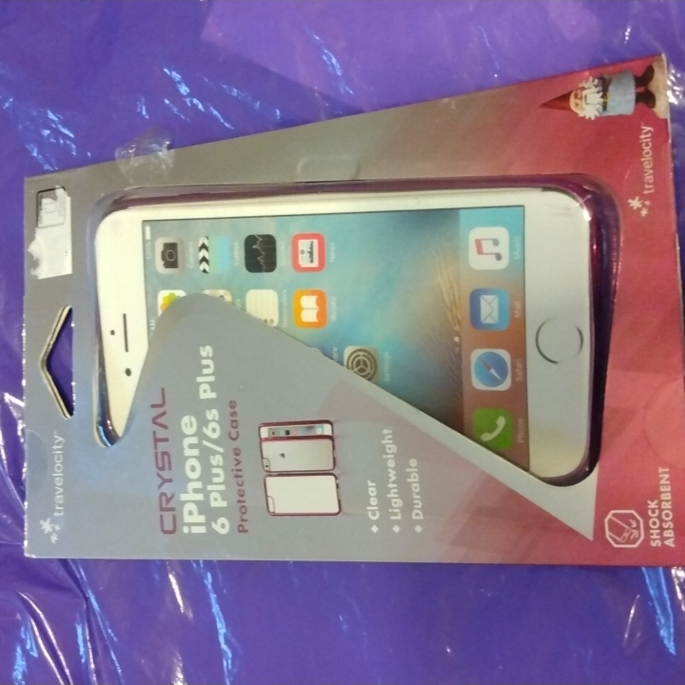 I phone 6/6+ case. Brand is Travelocity never used purchase but did not fit.